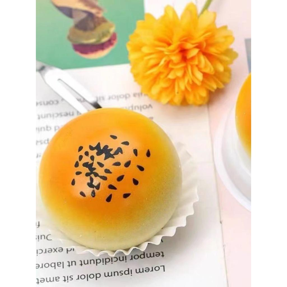 ☆玩具先生☆流體蛋黃酥 ~Q軟糥彈舒壓捏捏樂玩具-細節圖4