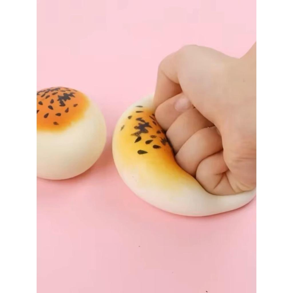 ☆玩具先生☆流體蛋黃酥 ~Q軟糥彈舒壓捏捏樂玩具-細節圖5