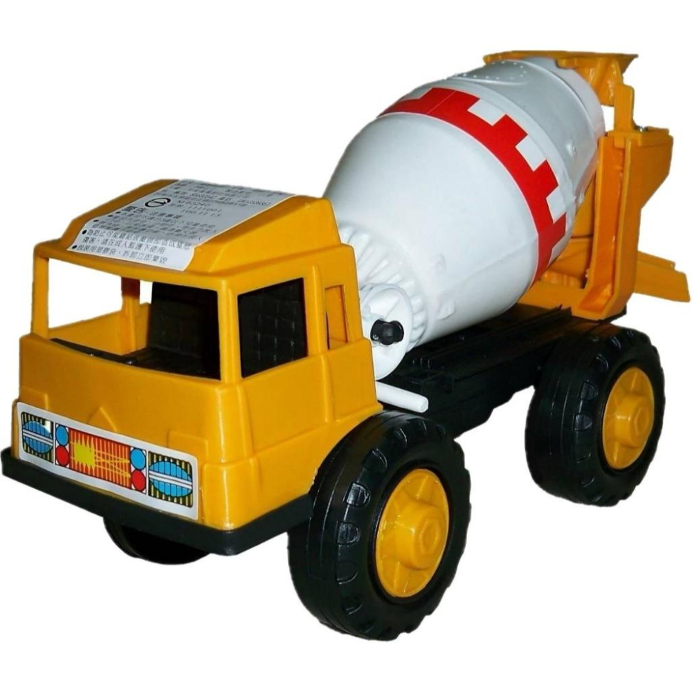 ☆玩具先生☆台灣製造~沙灘玩具~挖土機 推土機 砂石車 水泥車-細節圖4