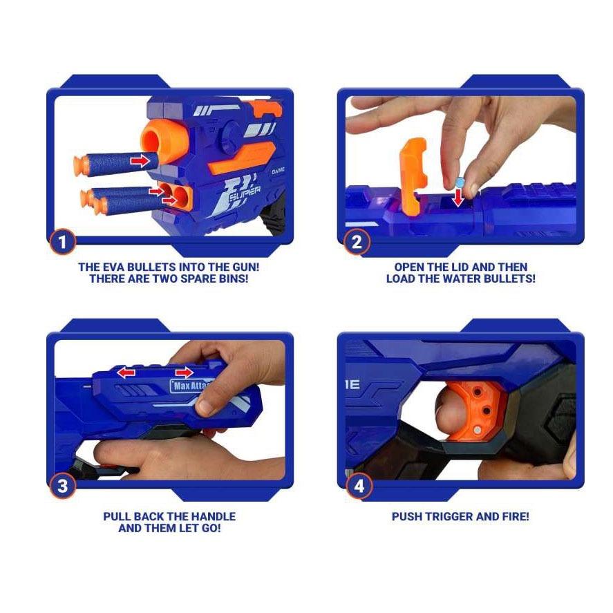 ☆玩具先生☆酷炫大號安全軟彈槍~4歲以上-細節圖3