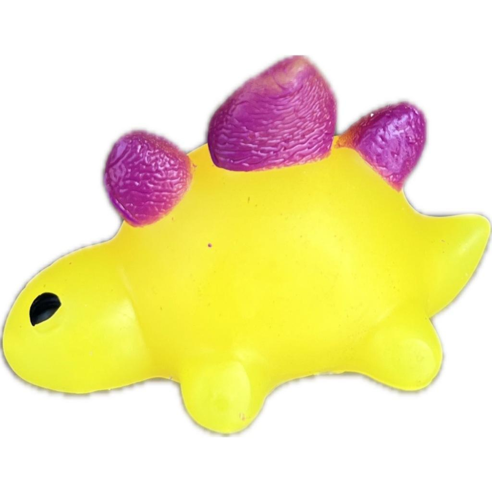 ☆玩具先生☆4入舒壓捏捏樂 QQ軟軟龍.恐龍.三角龍.暴龍.劍龍.迅猛龍-細節圖3