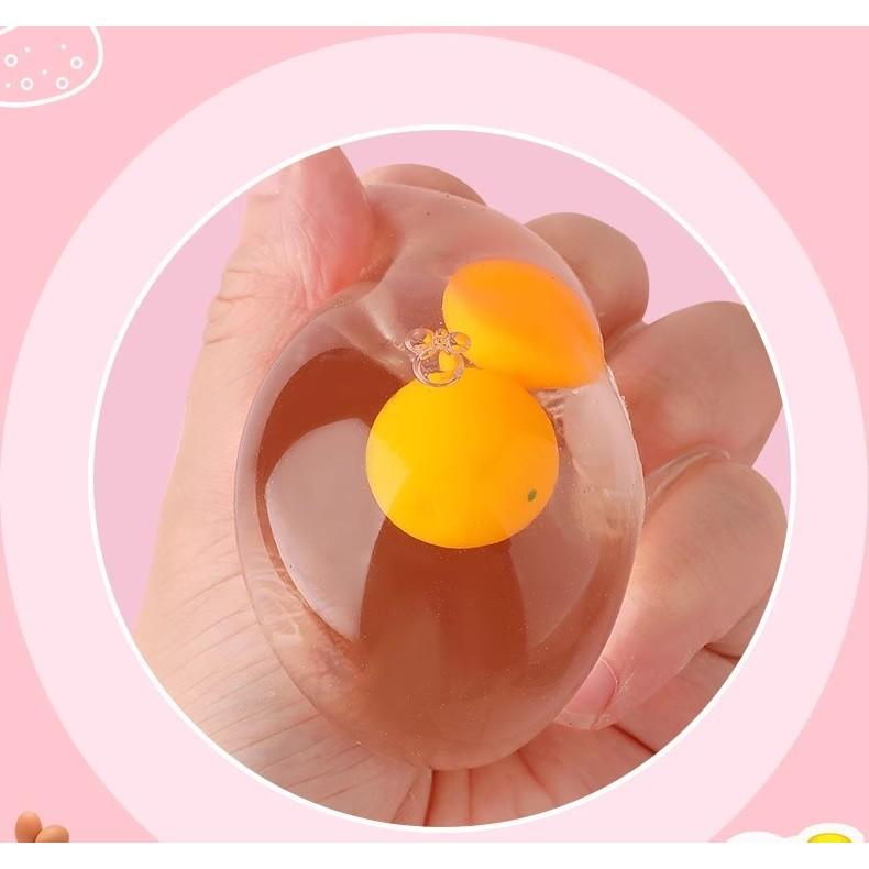 ☆玩具先生☆蛋黃哥.雙蛋黃舒壓捏捏樂.整人玩具.發洩球-細節圖6