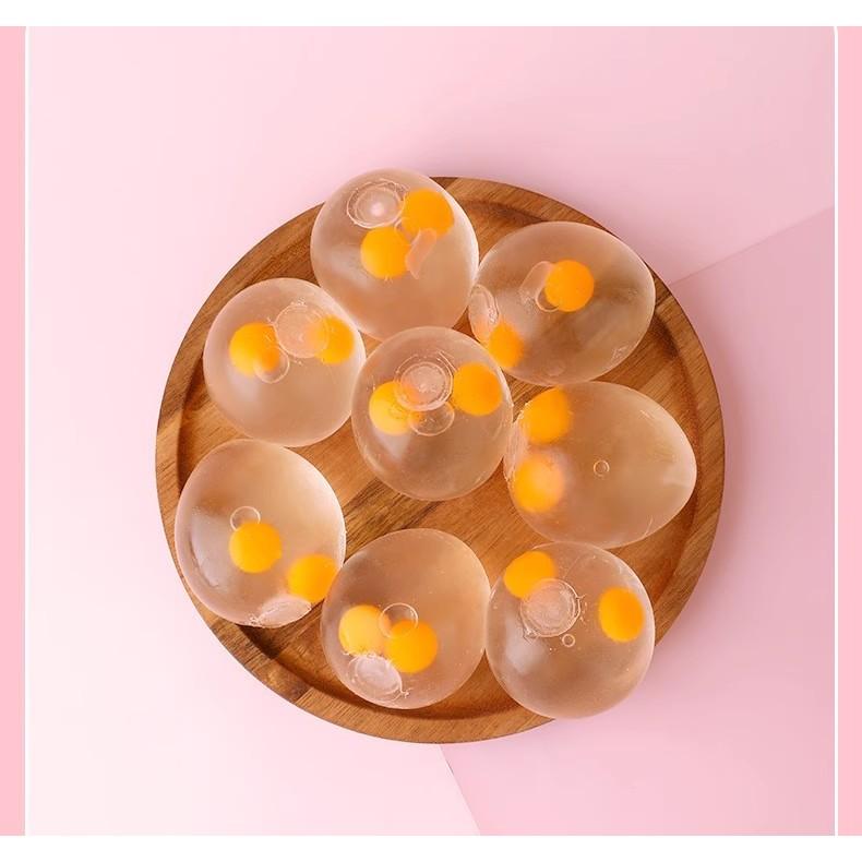 ☆玩具先生☆蛋黃哥.雙蛋黃舒壓捏捏樂.整人玩具.發洩球-細節圖7