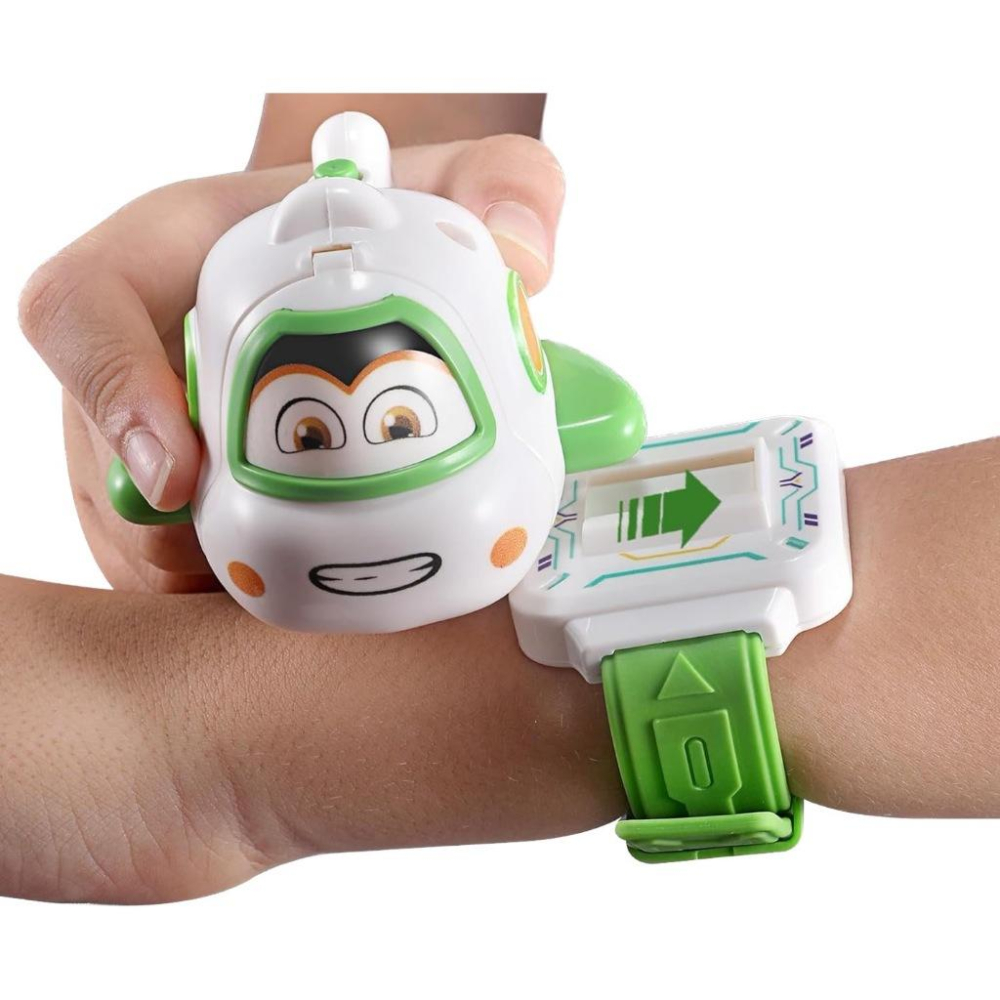 ☆玩具先生☆2合1射彈陀螺直升機/工程車+對戰戰鬥陀螺手錶-細節圖9