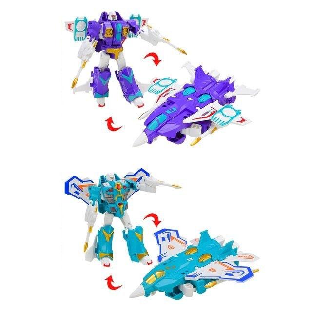 ☆玩具先生☆2合1機器人變形戰鬥機.飛機-細節圖2