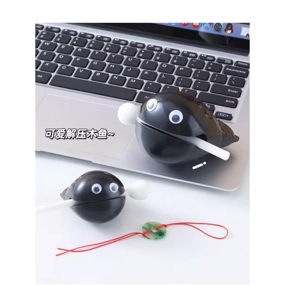 ☆玩具先生☆抖音同款木魚 木魚 迷你木魚 抖音爆款 小木魚 解壓神器 擺件-細節圖2