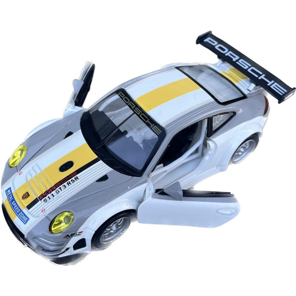 ☆玩具先生☆1:32保時捷 PORSCHE GT3 RSR合金模型車.賽車.跑車-細節圖4