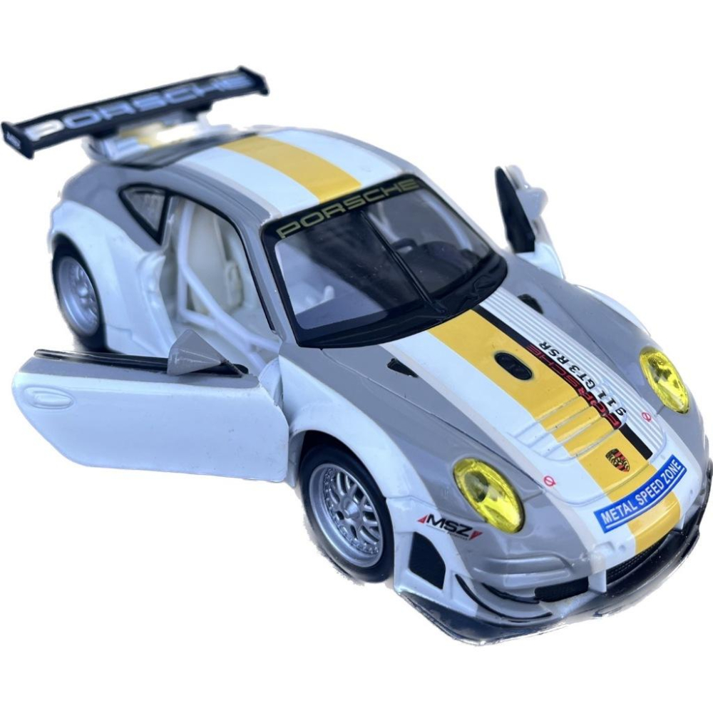 ☆玩具先生☆1:32保時捷 PORSCHE GT3 RSR合金模型車.賽車.跑車-細節圖5