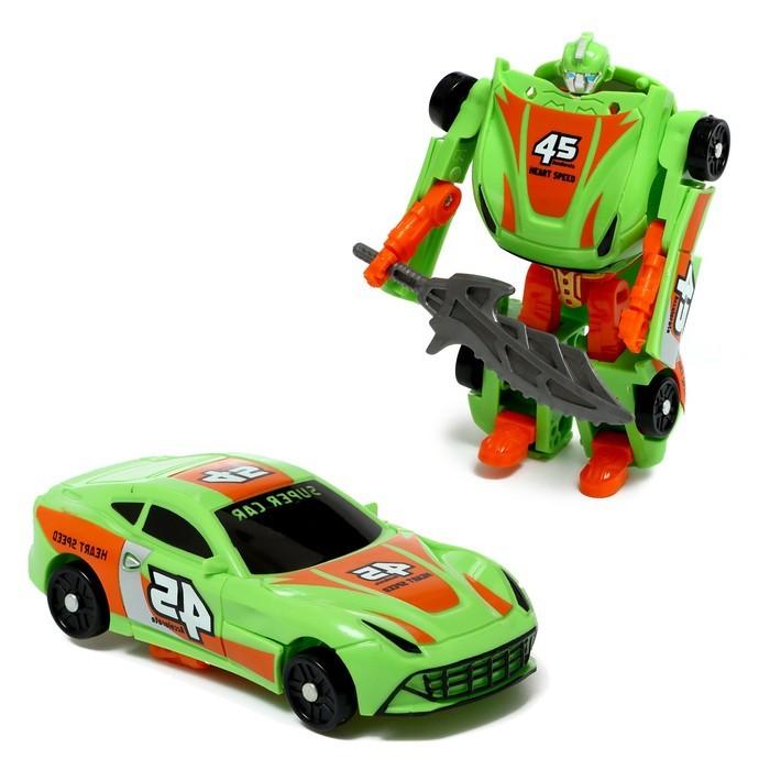 ☆玩具先生☆美版2合1汽車.跑車.賽車變形機器人-細節圖8
