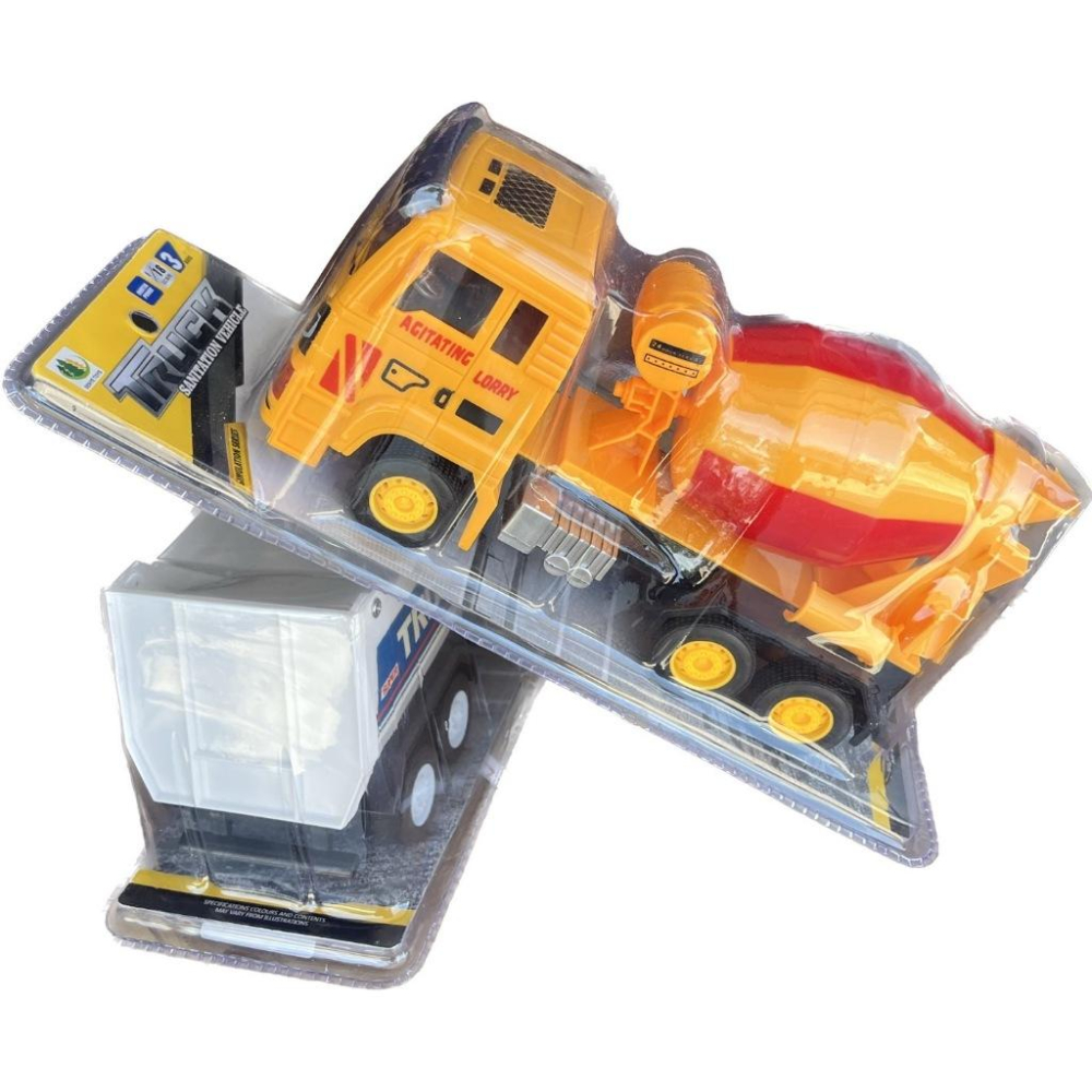 ☆玩具先生☆1:18磨輪動力水泥車-細節圖2