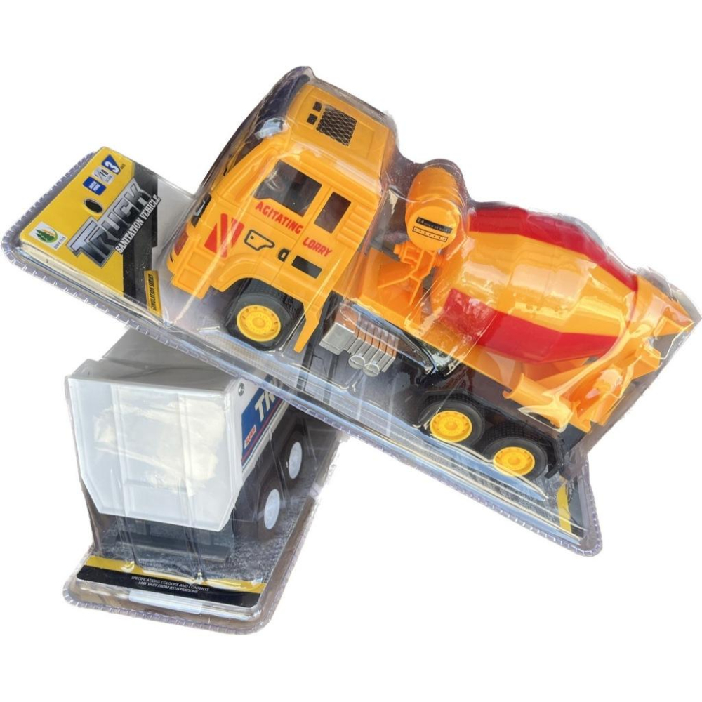 ☆玩具先生☆1:18磨輪動力水泥車-細節圖3