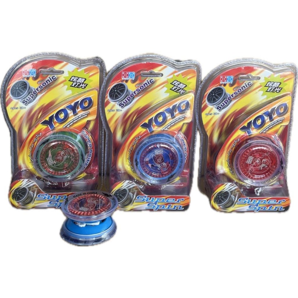 ☆玩具先生☆ 軸承式燈光溜溜球 合金發光溜溜球 閃光 yoyo 溜溜球 非東匯小炫風 超速龍球-細節圖2