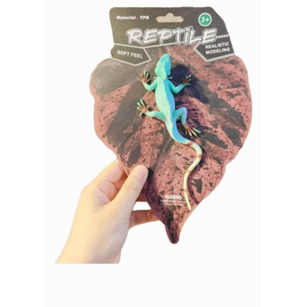 ☆玩具先生☆ 美版~仿真蜥蜴/變色龍/巨蜥/鬥篷蜥 四腳蛇 昆蟲動物模型 兒童認知 軟膠玩具-細節圖8