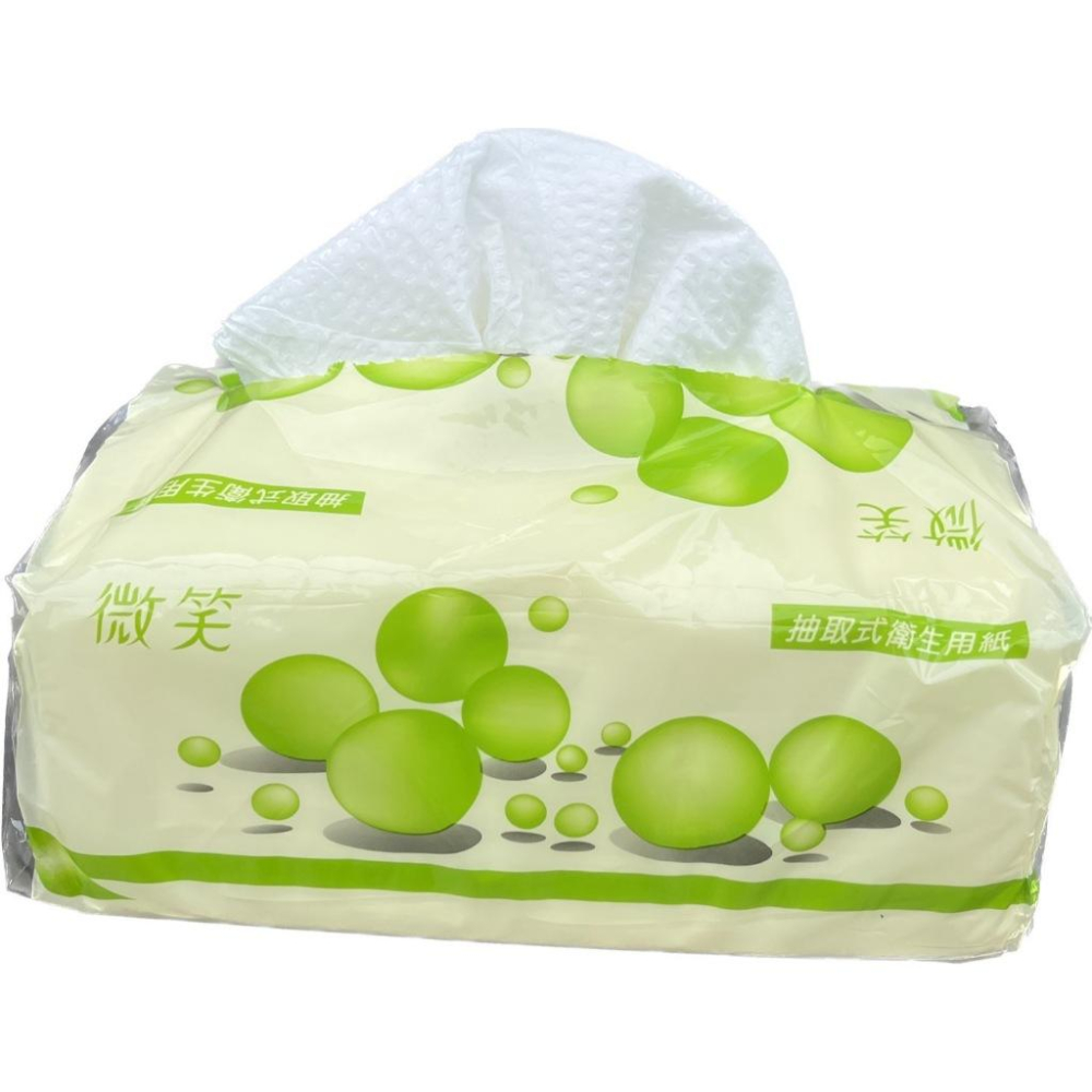 ☆玩具先生☆微笑100抽衛生紙/抽取式面紙紙巾-細節圖4