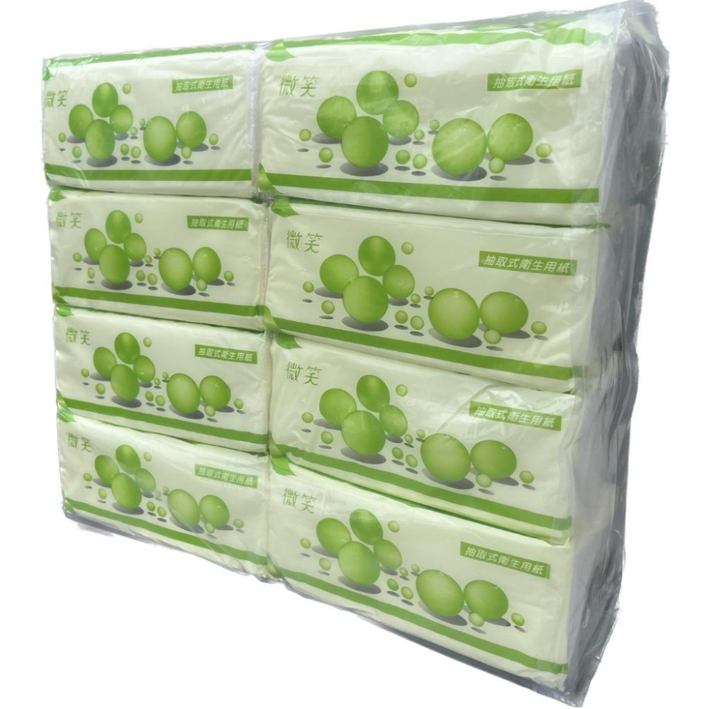 ☆玩具先生☆微笑100抽衛生紙/抽取式面紙紙巾-細節圖7