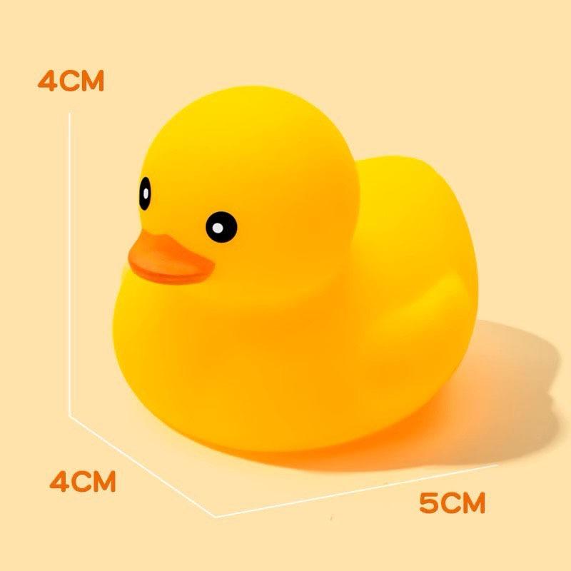 ☆玩具先生☆12入小號黃色小鴨洗澡玩具-細節圖2