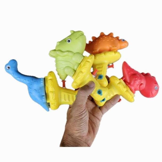 ☆玩具先生☆會發光的恐龍小水槍 水槍 迷你水槍 兒童水槍 洗澡玩具 玩水玩具 浴室玩具(袋裝)-細節圖7