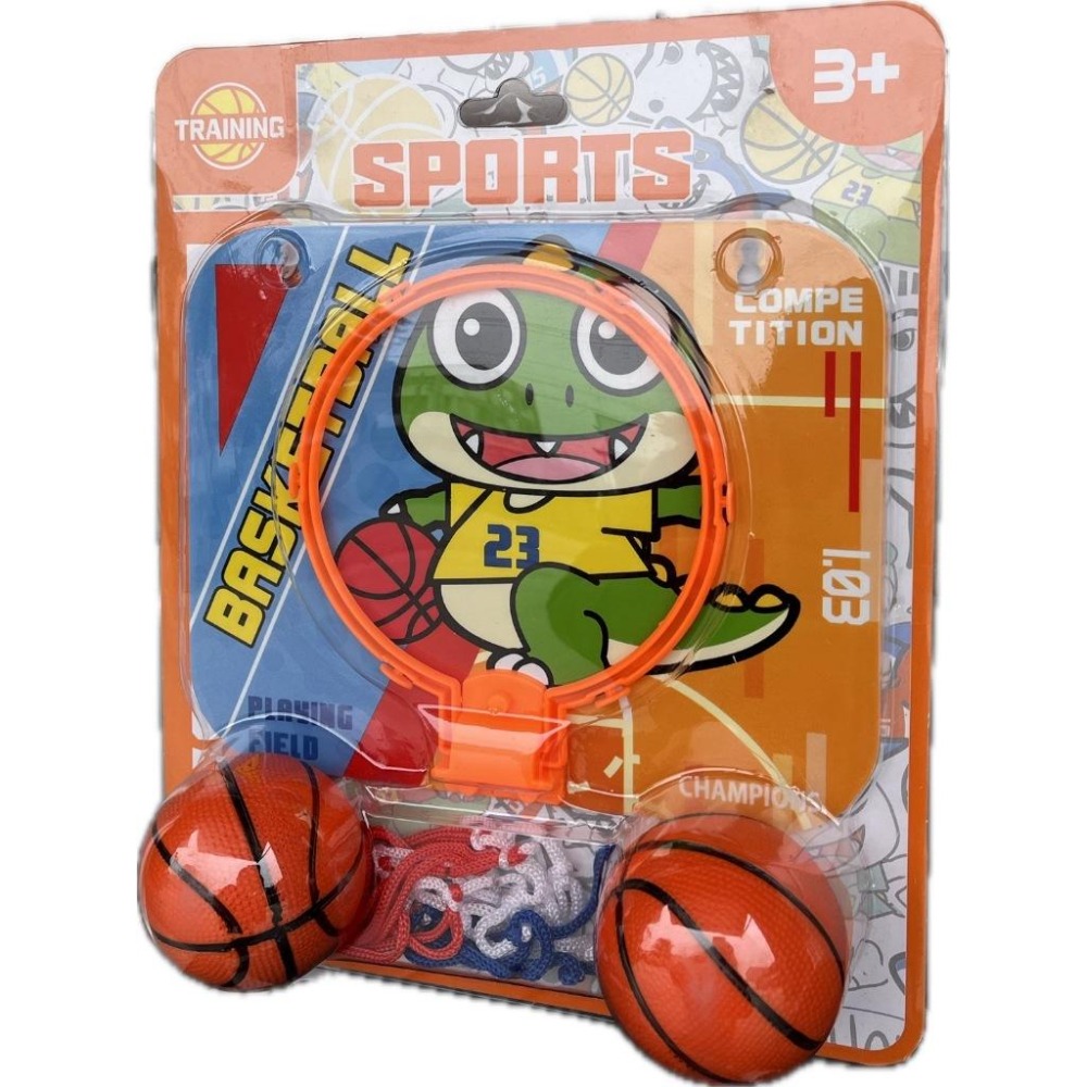 ☆玩具先生☆吸盤.門後掛式籃球板 籃框組(附2顆藍球)-細節圖2