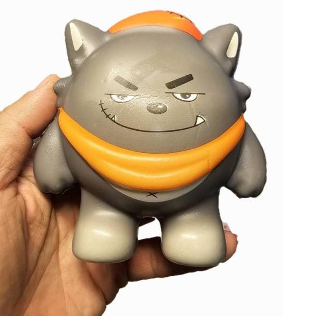 ☆玩具先生☆ 圓仔 蛋仔派對慢回彈公仔 蛋仔 灰太狼   喜羊羊  吾皇貓 舒壓捏捏樂(10cmX 10cm)-細節圖6