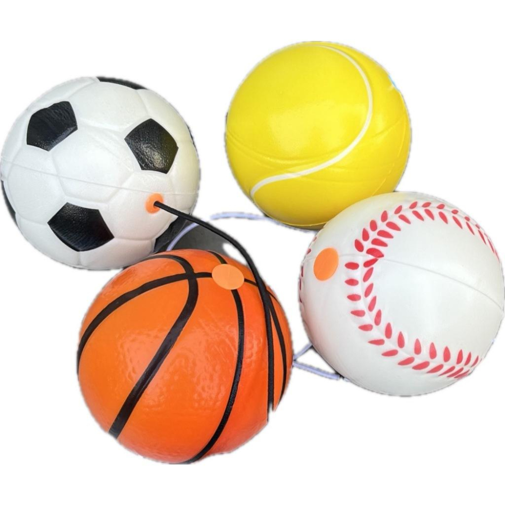 ☆玩具先生☆兒童拳擊彈力球.腕力球.安全軟膠球.手拋迴彈球-細節圖2