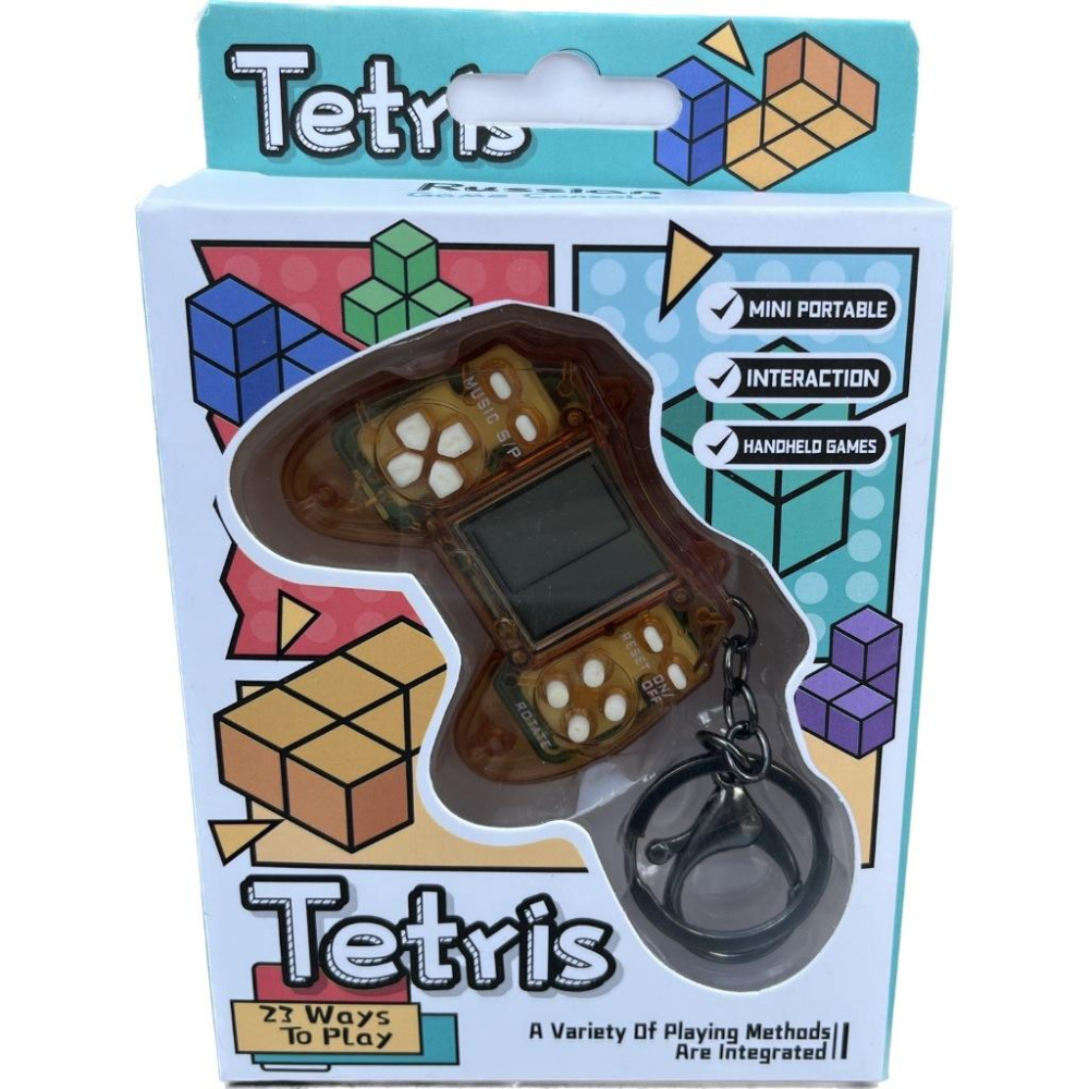 ☆玩具先生☆隨身錀匙圈俄羅斯方塊遊戲機-細節圖4