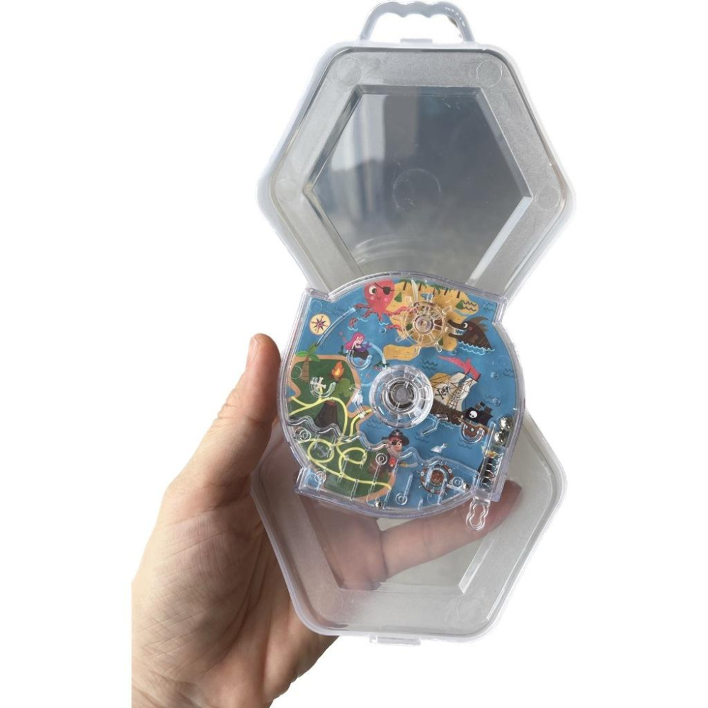 ☆玩具先生☆3合桌遊~彈珠台/走迷宮/指尖陀螺(附收納盒)-細節圖8