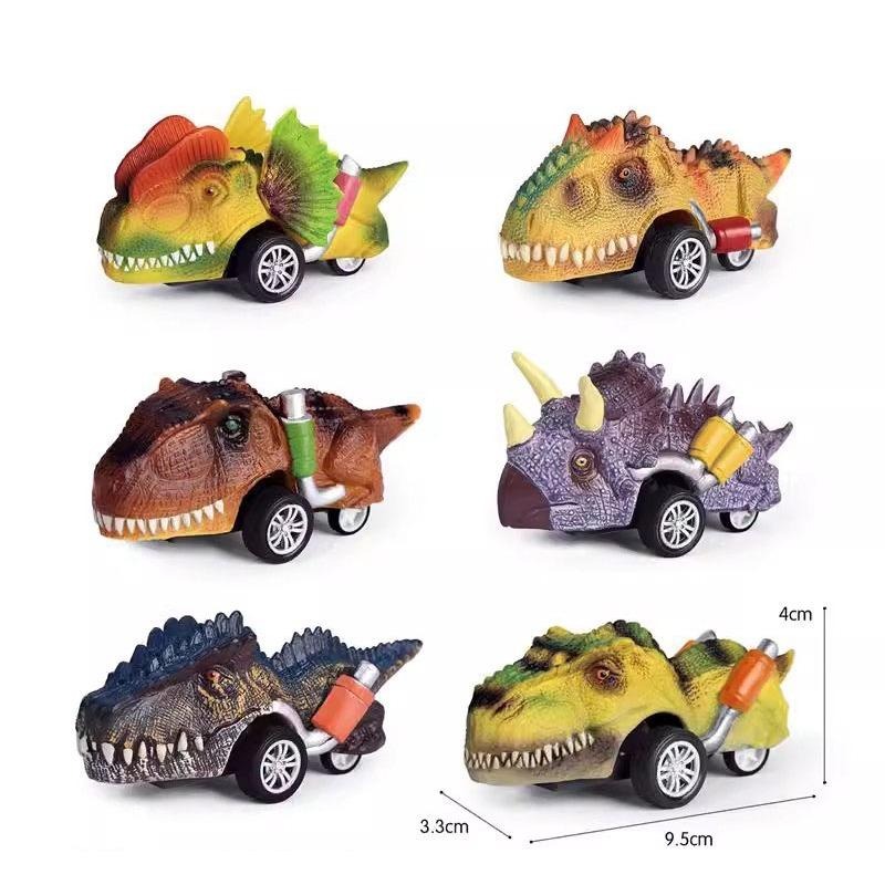 ☆玩具先生☆恐龍暴走族迴力車  恐龍造型迴力車 恐龍迴力車  迴力車玩具 兒童迴力車 恐龍造型汽車 恐龍(ST安全玩具)-細節圖11