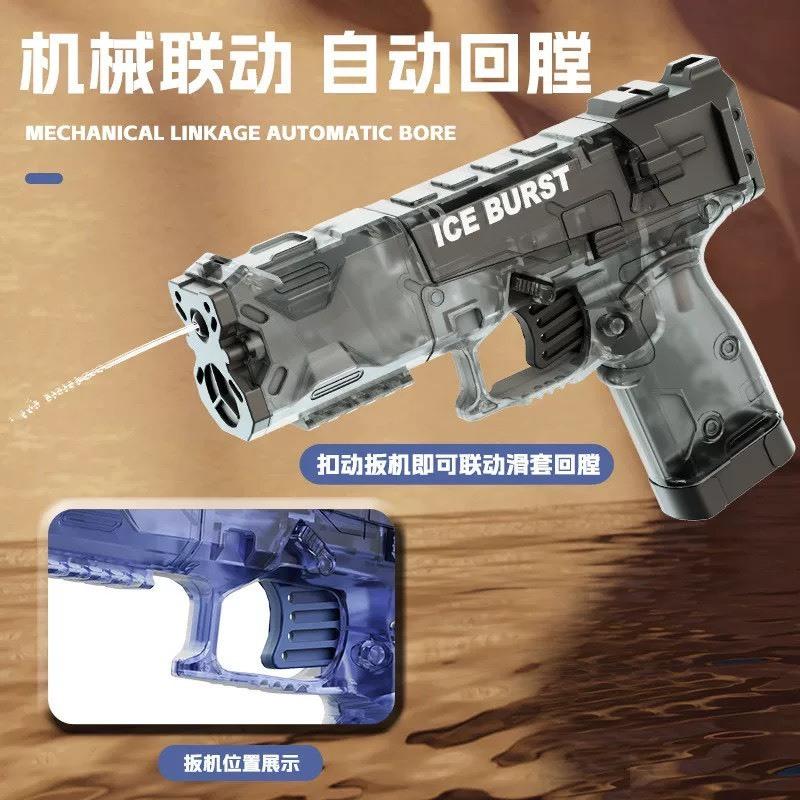 ☆玩具先生☆冰爆機械回檔膛酷炫警察水槍-細節圖3