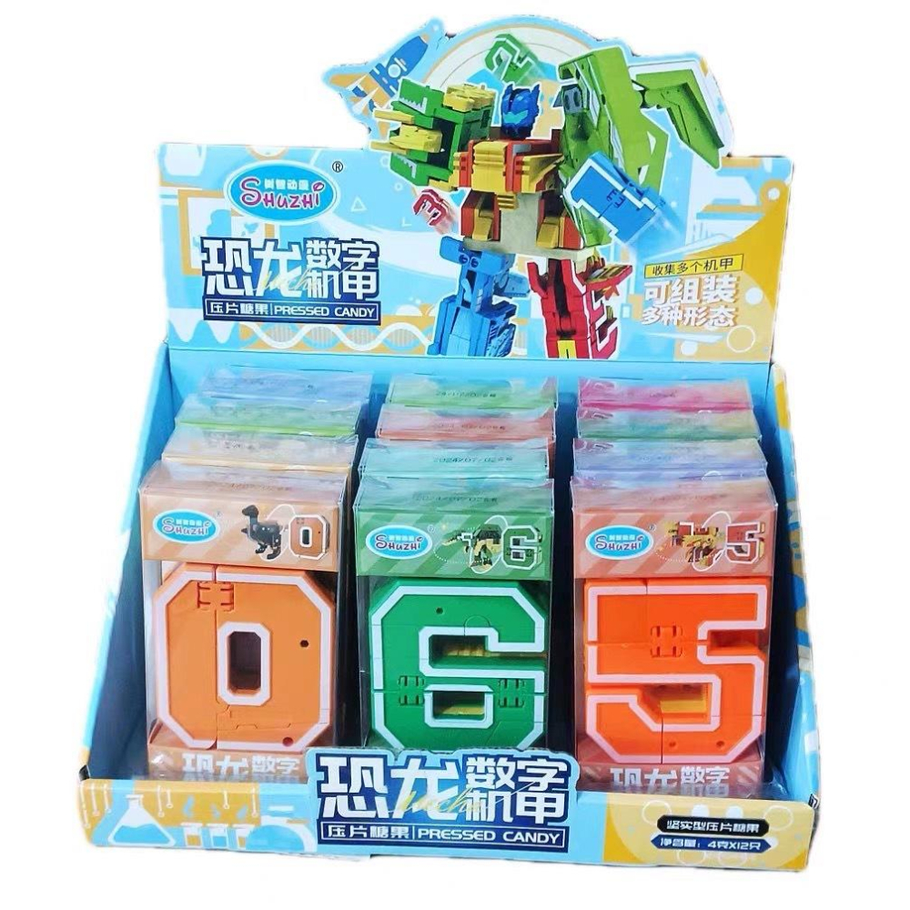 ☆玩具先生☆加大版數字恐龍 恐龍數字玩具 恐龍玩具 合體機器人 數字變身恐龍玩具 恐龍組裝合體機器人 鼎豐玩具-細節圖6
