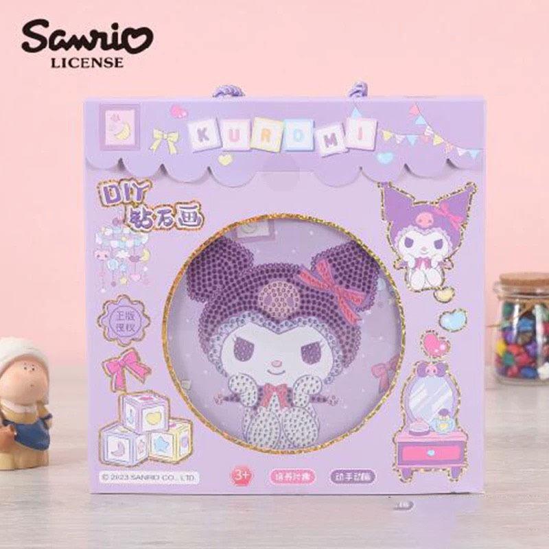 ☆玩具先生☆㊣三麗鷗DIY酷洛米.Holle kitty鑽石貼(附相框)-細節圖3
