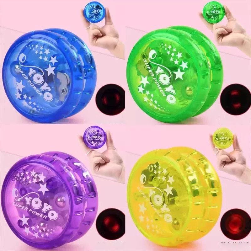 ☆玩具先生☆SUPER YOYO發光高品質溜溜球 自動迴轉功能 酷炫燈光 適合初學者-細節圖3