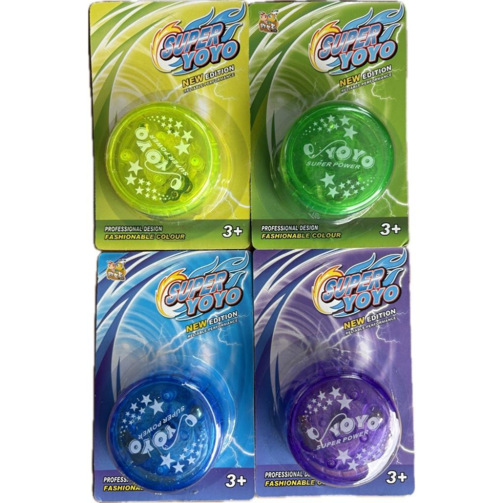 ☆玩具先生☆SUPER YOYO發光高品質溜溜球 自動迴轉功能 酷炫燈光 適合初學者-細節圖7