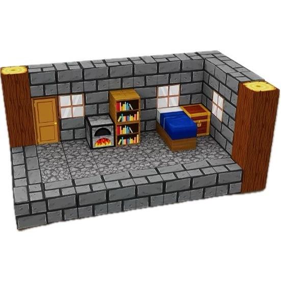 ☆玩具先生☆ DIY磁力方塊.麥塊.積木.益智創意桌遊15pc(ST安全玩具)檢驗合格-細節圖2