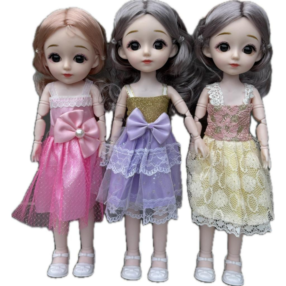 ☆玩具先生☆12吋Q版關節可動娃娃.公主.仙女.公仔.女孩玩具.家家酒-細節圖3