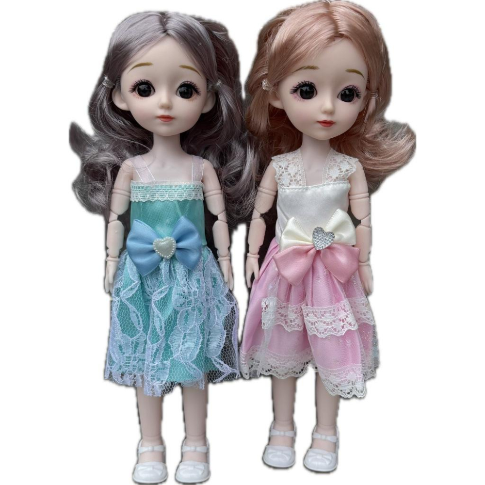 ☆玩具先生☆12吋Q版關節可動娃娃.公主.仙女.公仔.女孩玩具.家家酒-細節圖4