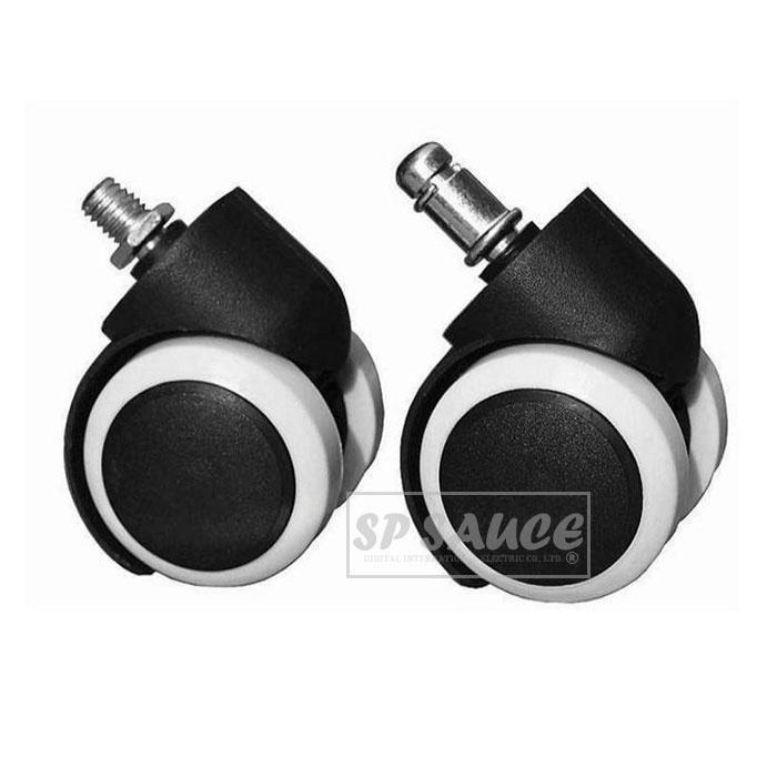 本原批發 國際標準規格 PU輪💺插口 辦公椅輪 電腦椅輪專用 安靜無聲 輪子 活動輪 塑膠滾輪 木質地板 OLD242-細節圖5