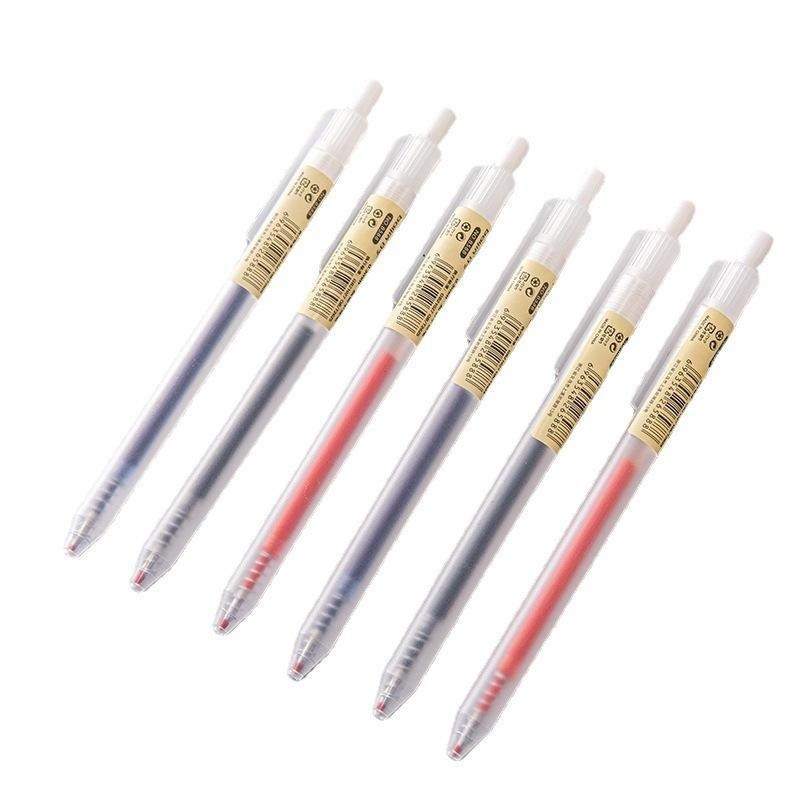 本原批發 中性筆0.5mm👍原子筆 原珠筆 按壓中性筆 速乾 磨砂筆 按壓筆 圓珠筆 紅筆 黑筆 藍筆 OLD52-細節圖5