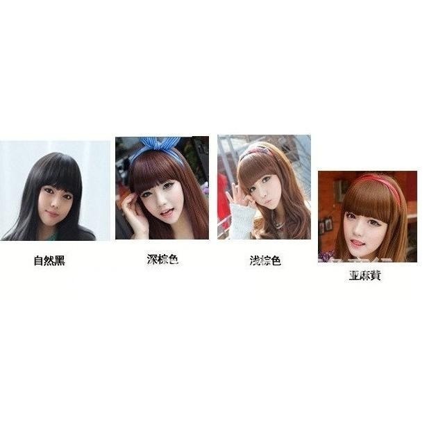 本原批發 高溫絲整頂假髮🔥送髮網🔥斜劉海 假髮 長假髮 妹妹頭 長捲假髮 波浪假髮 氣質假髮 全頂假髮 P99-細節圖6