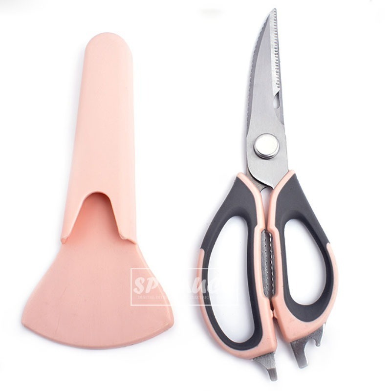 絕世神剪📐廚房剪刀 雞骨剪 剪刀 開瓶 削皮 不銹鋼 廚房剪 骨頭剪 料理剪刀 萬用剪刀 食物剪刀 食物剪 蔬菜剪-規格圖10