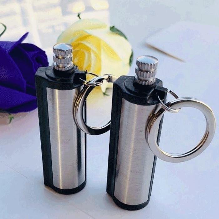 本原批發 圓柱萬次火柴👍萬能 萬次火柴 萬用 打火石 鑰匙扣 打火機 鑰匙圈 點火器 點火柴 煤油打火機 SN134-細節圖8