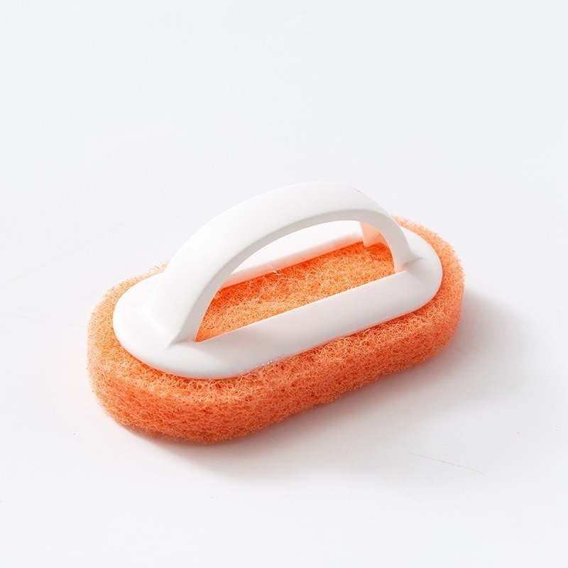 本原批發 強力去污浴缸刷💦衛浴刷 浴缸清潔刷 海綿刷 洗手台刷 手柄刷 浴室清潔 水槽清潔 神奇海綿 HDA3039-細節圖2