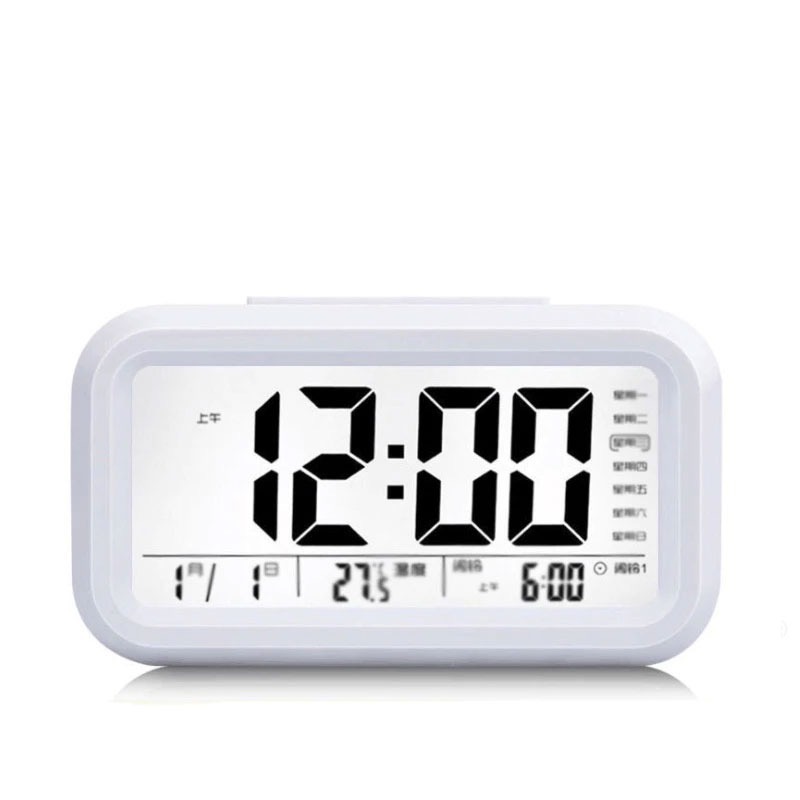 本原批發 USB充電 智慧工作型鬧鐘🐸時鐘 貪睡鬧鐘 床頭鬧鐘 靜音鬧鐘 靜音時鐘 懶人鐘 貪睡 充電鬧鐘 SG358-規格圖8