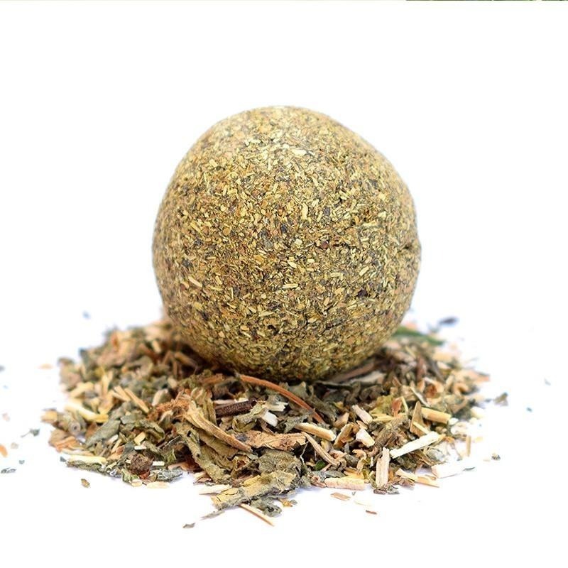 本原批發 貓薄荷球 單顆👍貓草球 貓草 貓咪磨牙球 貓薄荷草 貓薄荷 貓咪玩具 逗貓球 去毛球 寵物零食SG384-細節圖3