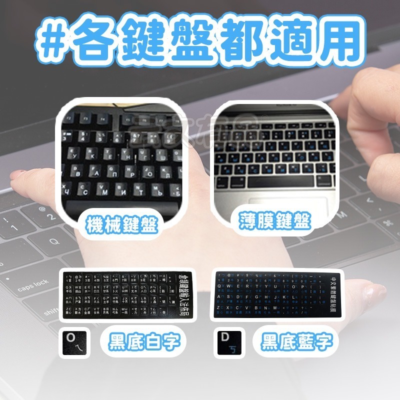 本原批發 鍵盤貼紙👍高品質👍中文 注音 倉頡 通用 注音貼紙 鍵盤 貼紙 注音貼紙 電腦鍵盤貼紙 OLD42-細節圖4