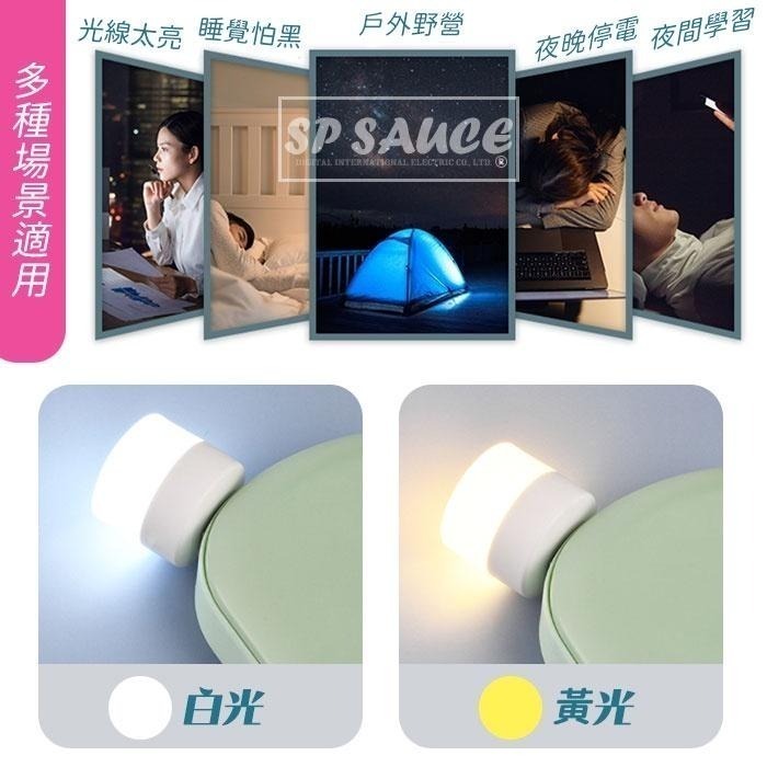 本原批發 小夜燈🔥床頭燈 迷你燈 隨身燈 USB小燈 燈 夜燈 小夜燈  暖光燈 白光燈 伴睡燈 走廊燈 H2101-細節圖4