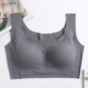 本原批發 透氣冰絲涼感內衣👍️無痕 無鋼圈內衣 運動內衣 睡眠胸罩 bratop 涼感 透氣內衣 帶胸墊 CH106-規格圖9