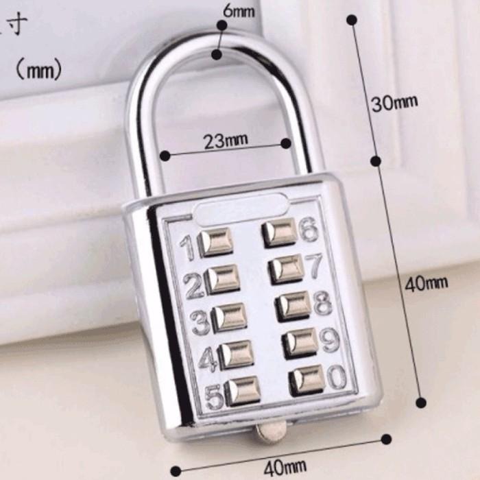 10位元按鍵密碼鎖🐾按鍵密碼鎖 娃娃機 數字鎖 金屬鎖 金屬密碼鎖 10位數密碼鎖 SN132 鎖頭 數字鎖 櫃子鎖BA-細節圖4