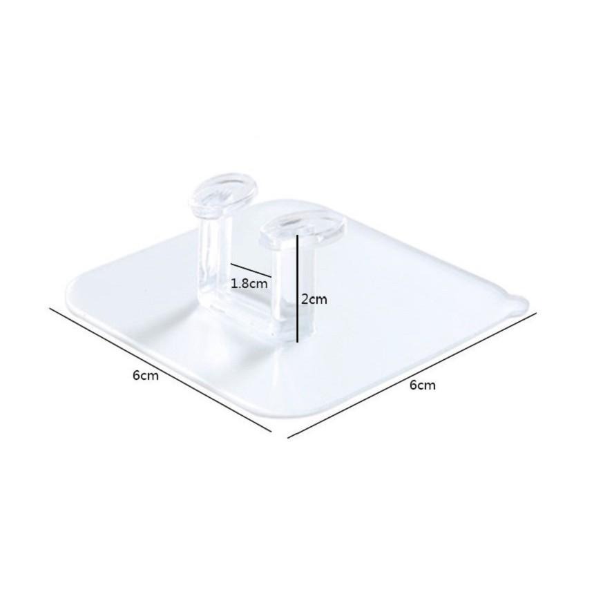 無痕掛勾 全 防水掛勾 掛鉤 掛勾貼片 無痕貼 透明無痕貼 強力掛勾 免釘掛鉤 子母扣 掛勾 無痕勾 動物掛勾 雙勾卡扣-細節圖7