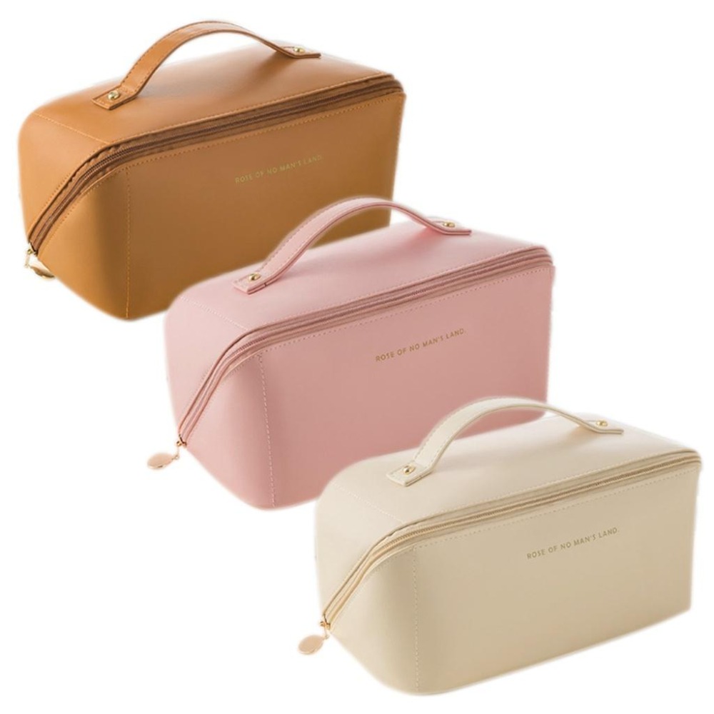 旅行大容量化妝包👍️枕頭化妝包 風琴化妝包 收納包 洗漱包 枕頭包 化妝包 輕奢化妝包 大容量化妝包 手提化妝包-細節圖2