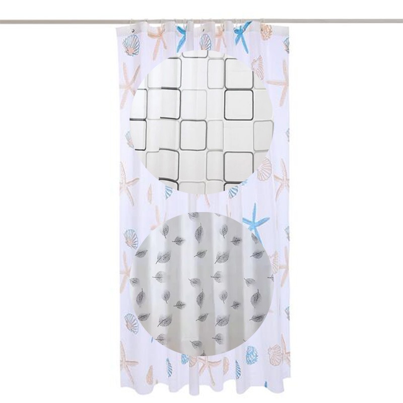 本原批發 防水浴簾👍防霉浴簾 浴簾 乾濕分離 拉簾 隔簾 浴室拉簾 浴室窗簾 隔間簾 防水 浴室 防偷窺 S096-細節圖2